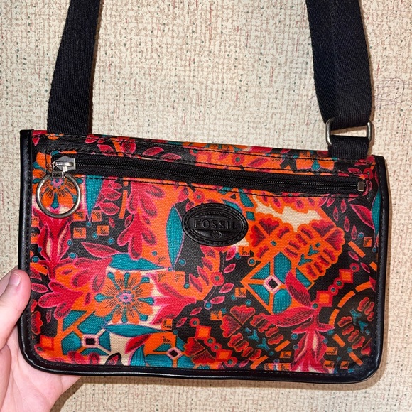 Fossil Bags Fossil Keyper Floral Mini Crossbody Bag Poshmark